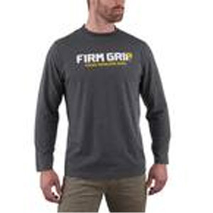 Men's Small Gray Long Sleeved T-Shirt