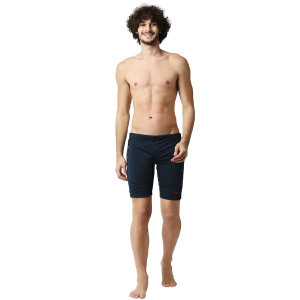 Navy Blue Solid Jammers Bottomwear